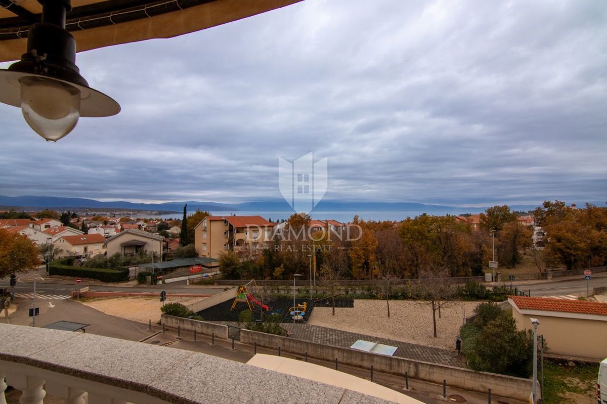 Malinska, stanovanje z odprtim razgledom