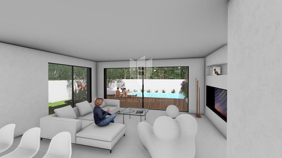 Umag, okolica, čudovita polpritlična hiša 100 m2 nekaj minut od mesta