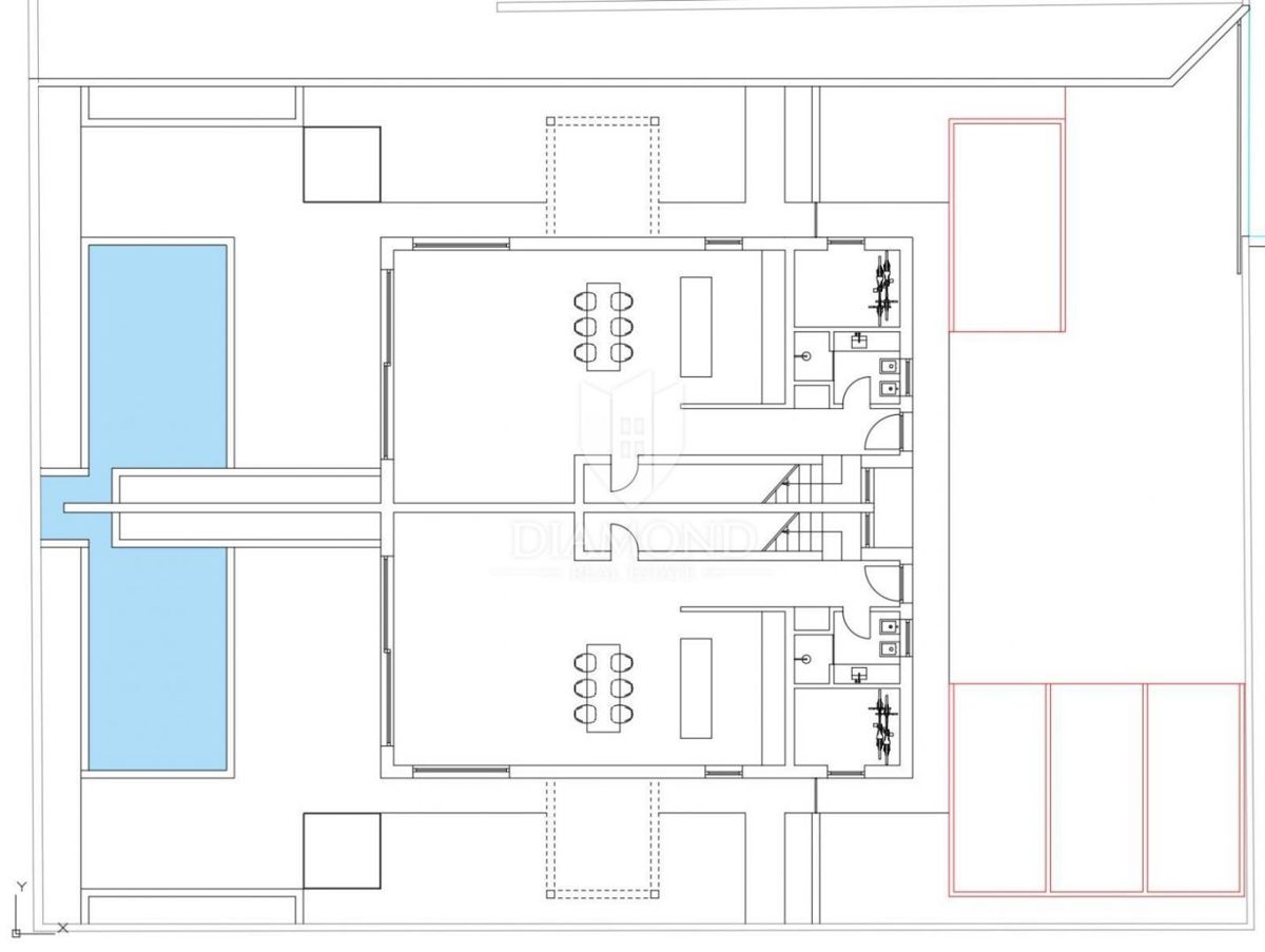 Umag, okolica, čudovita polpritlična hiša 100 m2 nekaj minut od mesta