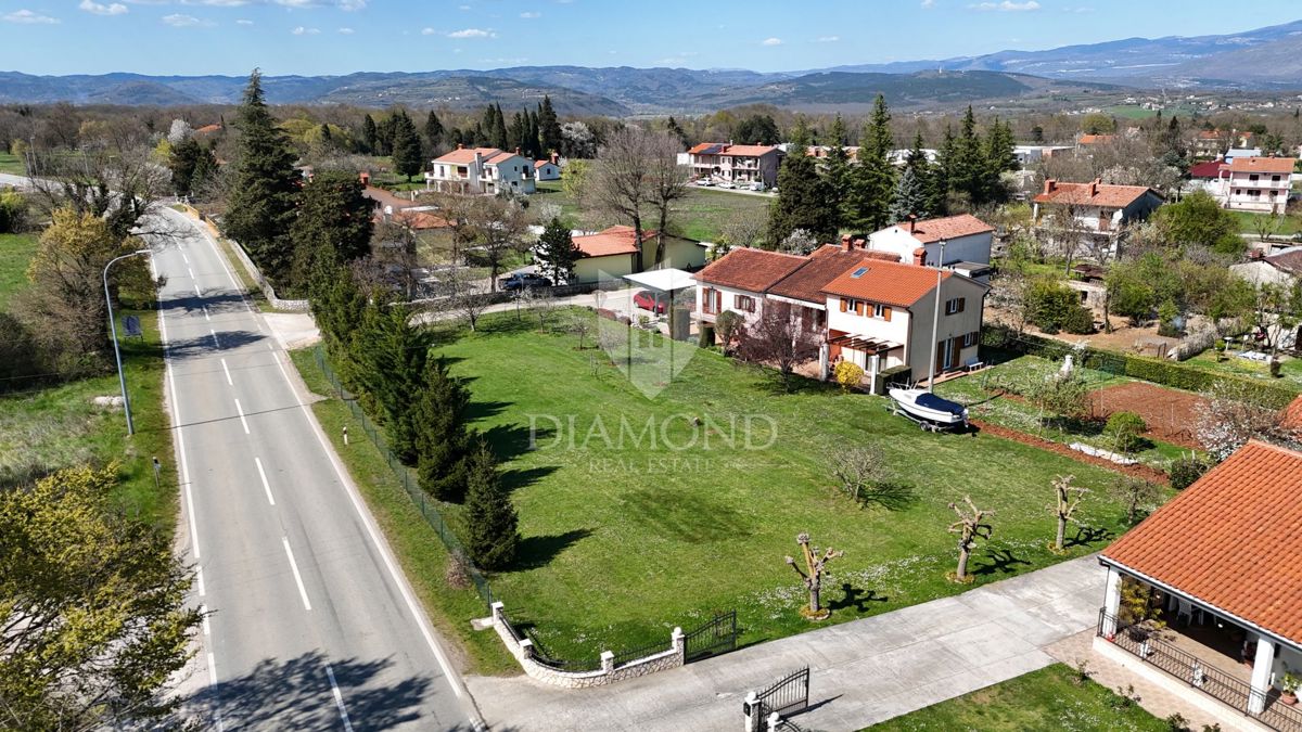 Kršan, čudovito zazidljivo zemljišče