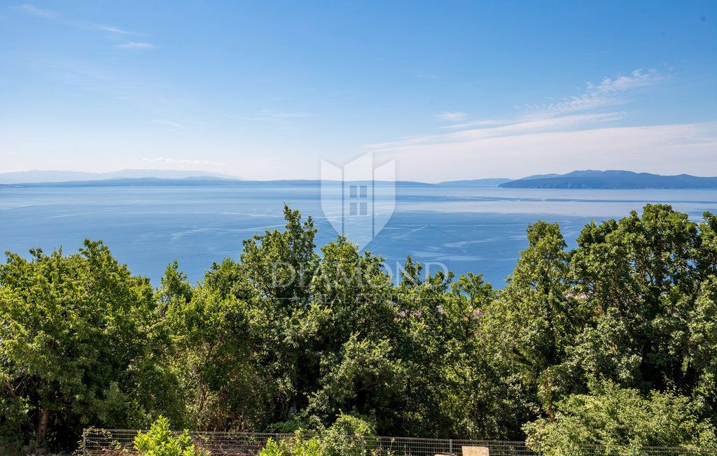 Opatija, okolica, luksuzna vila z bazenom in pogledom na morje