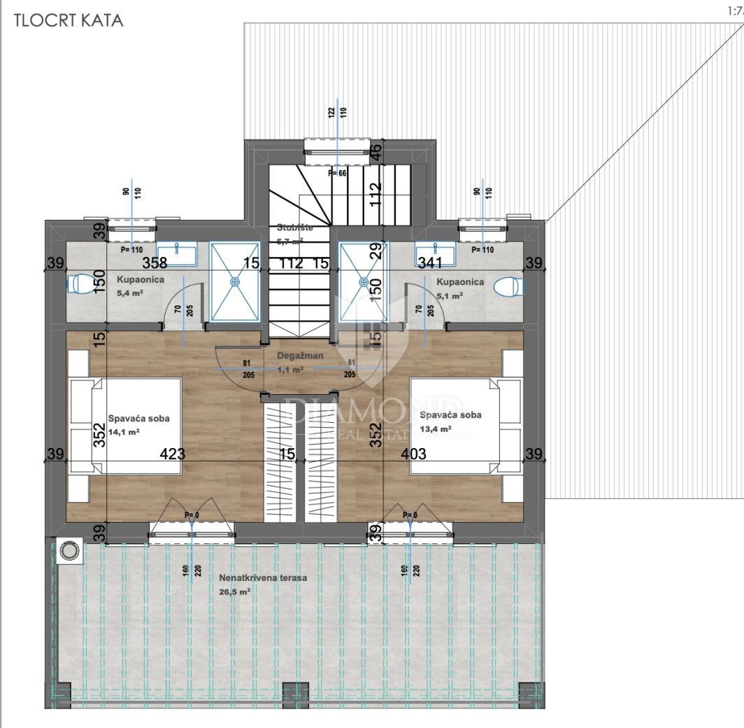 Hiša Poreč, 168,20m2