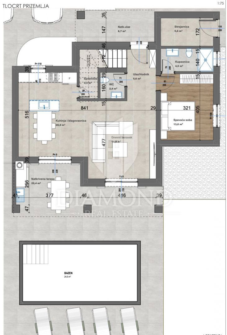 Hiša Poreč, 168,20m2