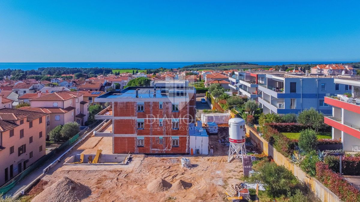 Novigrad, moderno stanovanje s pogledom na morje v izgradnji!
