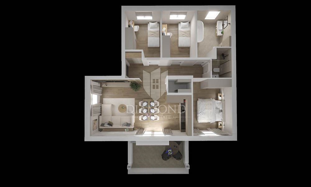 Apartmaj Marčana, 96m2