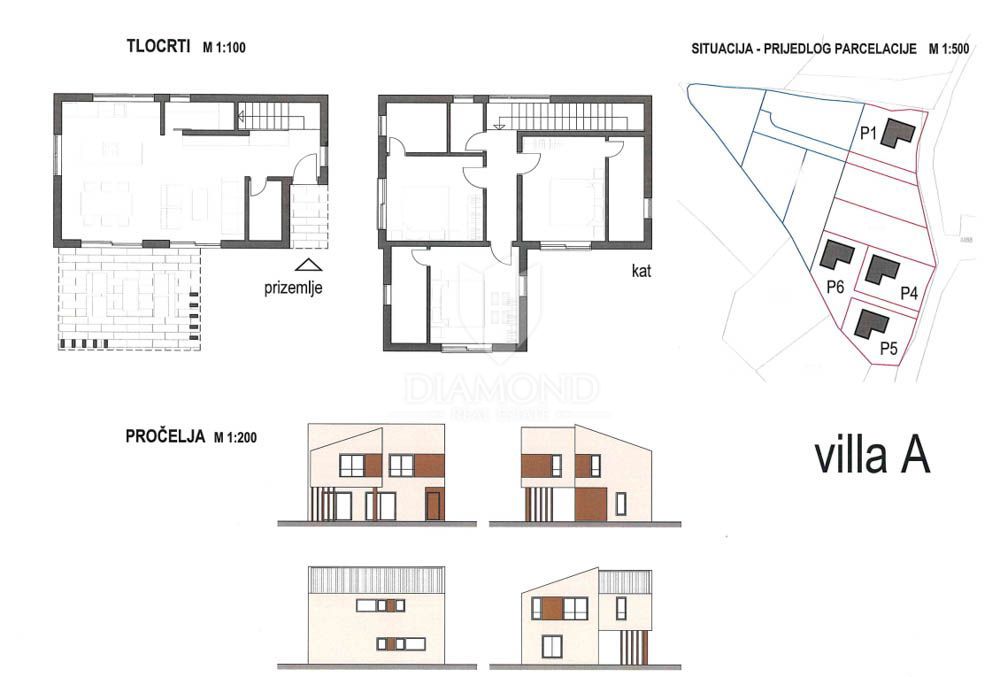 Vila s konobo in bazenom na mirni lokaciji, Vodnjan!