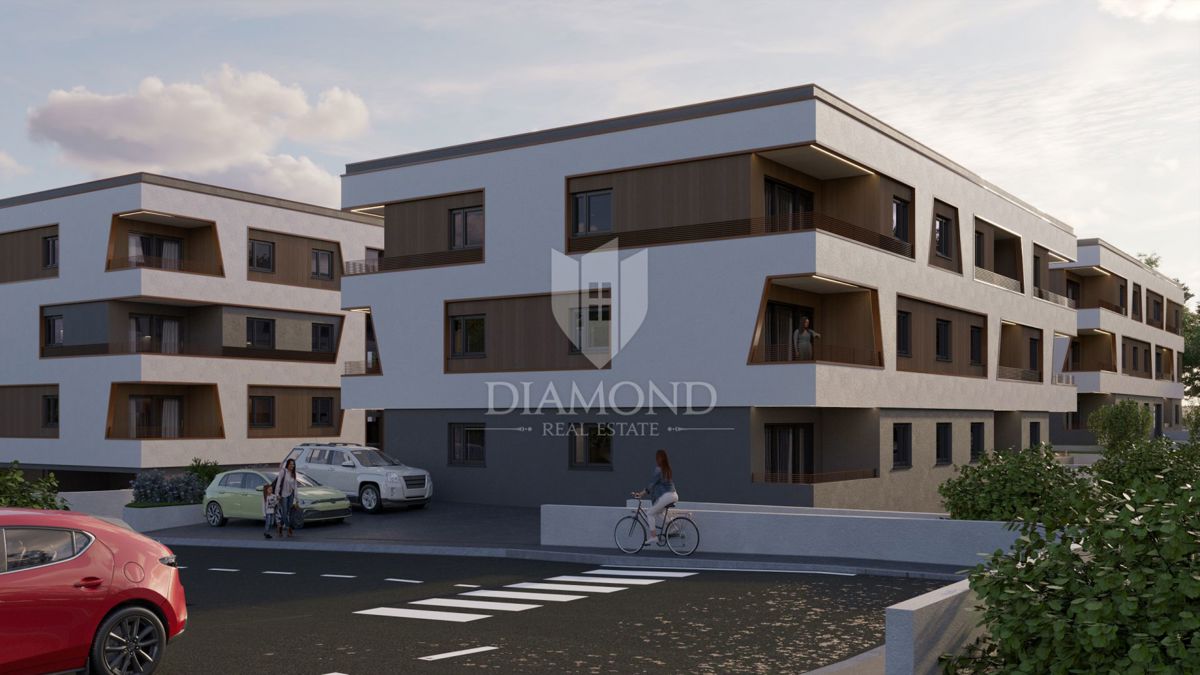 Poreč, Novo Stanovanje v Bližini Centra in Morja