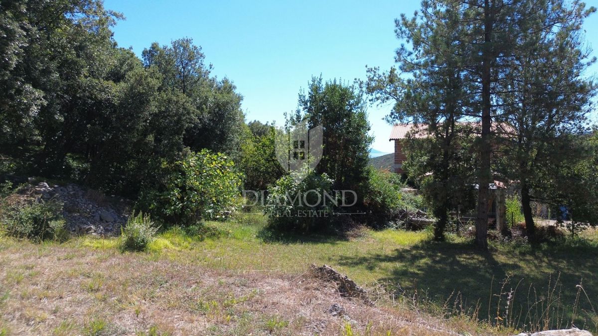 Rabac, Labin, okolica, hiša s pogledom na morje