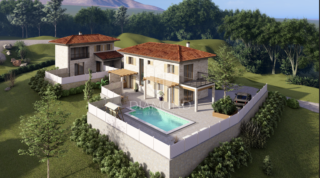 Momjan – Kamnita hiša s projektom za luksuzno prenovo