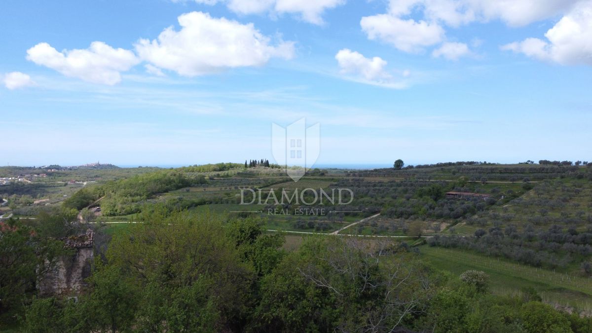 Momjan – Kamnita hiša s projektom za luksuzno prenovo