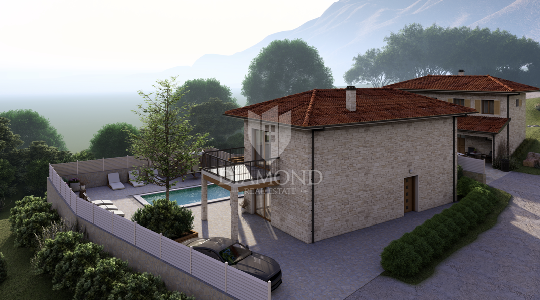 Momjan – Kamnita hiša s projektom za luksuzno prenovo