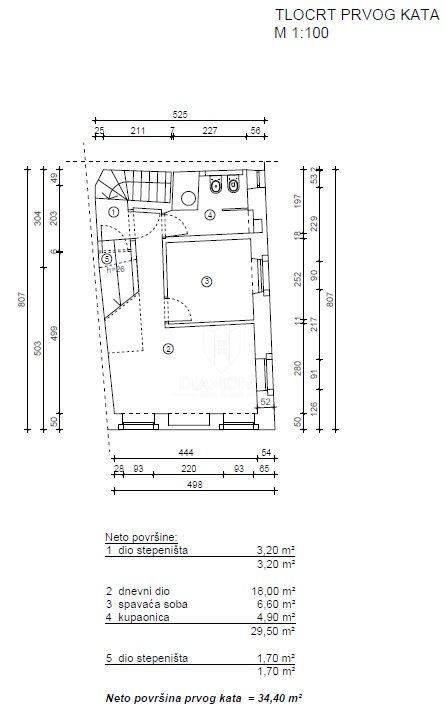Rovinj, elegantna stanovanjska hiša v starem mestnem jedru