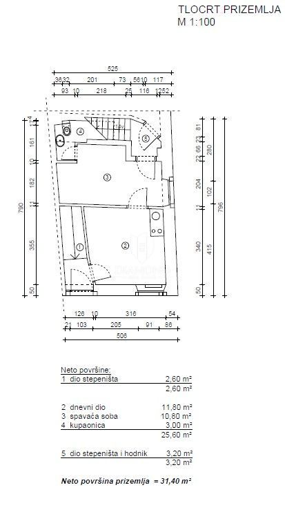 Rovinj, elegantna stanovanjska hiša v starem mestnem jedru