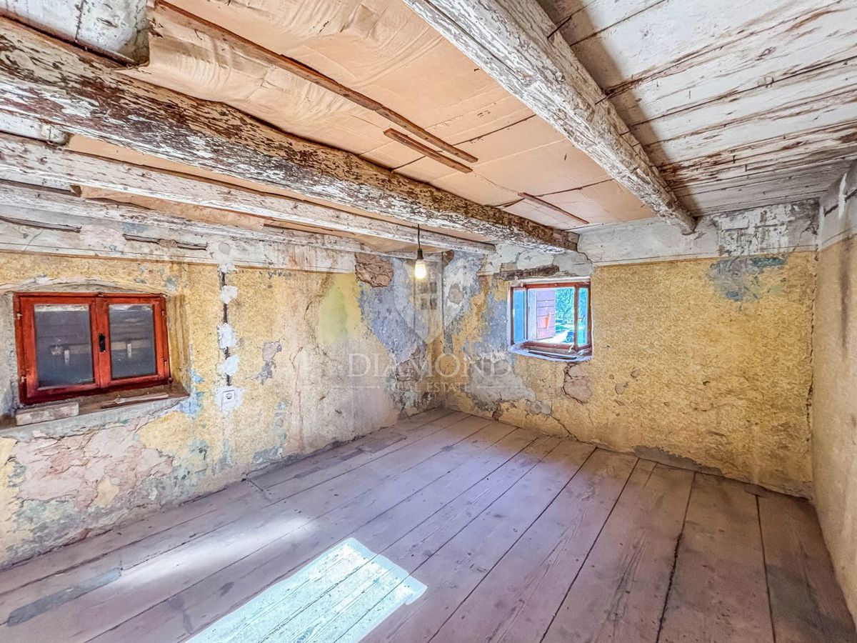 Umag, okolica - avtentična hiša z vrtom!