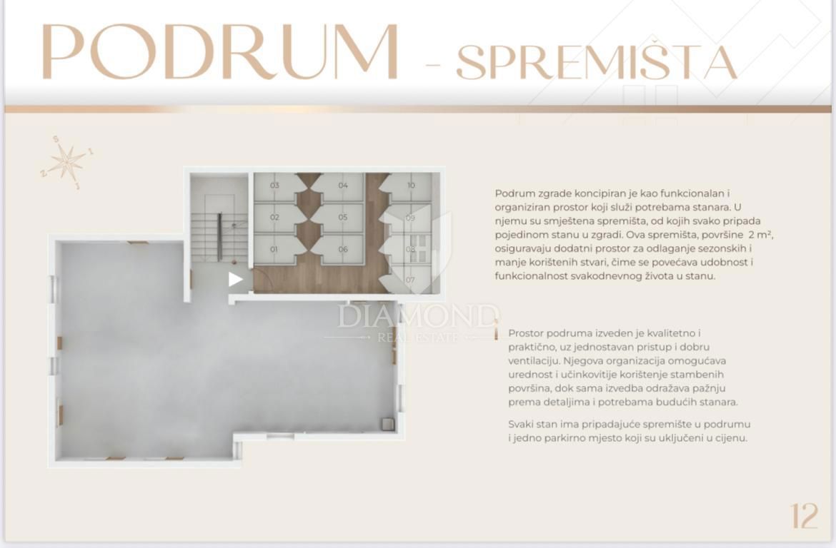 Apartmaj Saršoni, Viškovo, 78m2