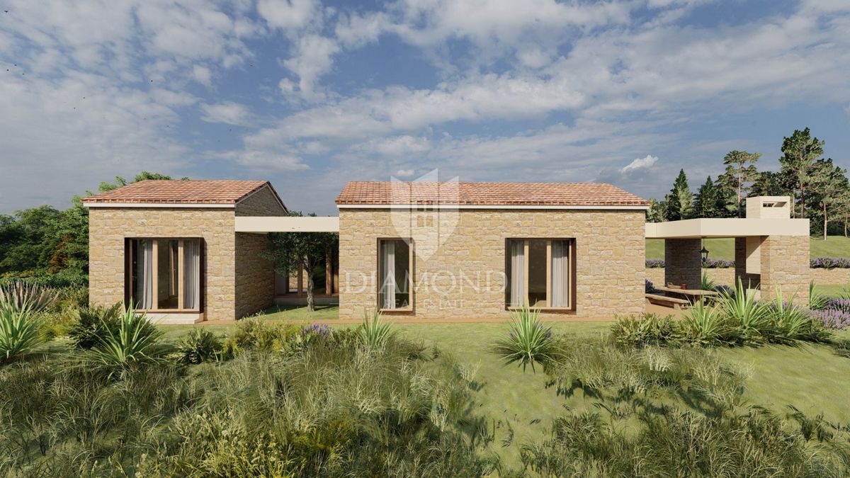 Istra, osamljeno zemljišče z veljavnim gradbenim dovoljenjem