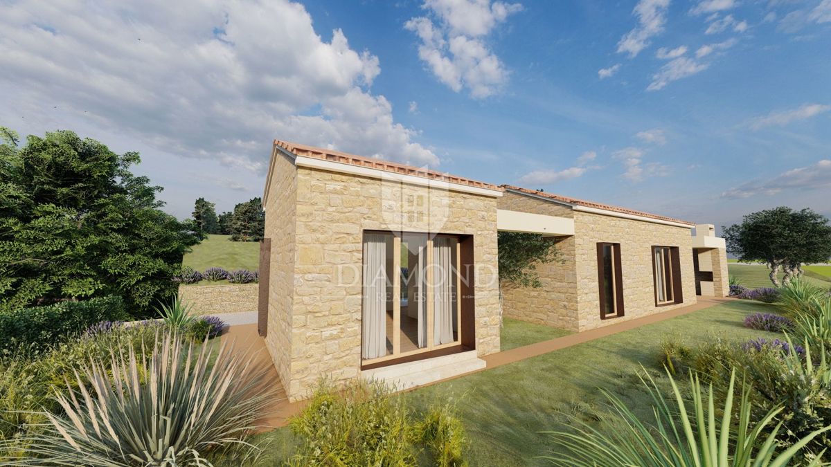 Istra, osamljeno zemljišče z veljavnim gradbenim dovoljenjem