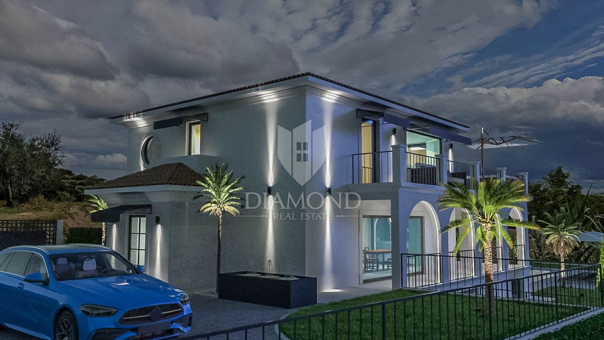 Buje, izjemna hiša s pogledom na morje!