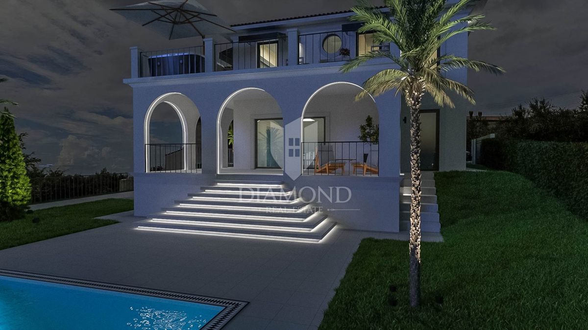 Buje, izjemna hiša s pogledom na morje!