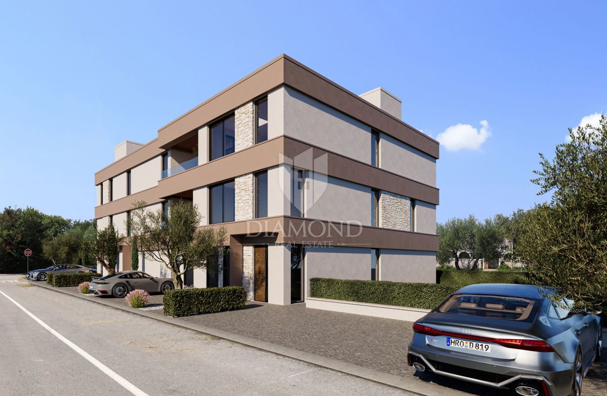 Poreč – Elegantno novogradbeno stanovanje s teraso za sodoben življenjski slog