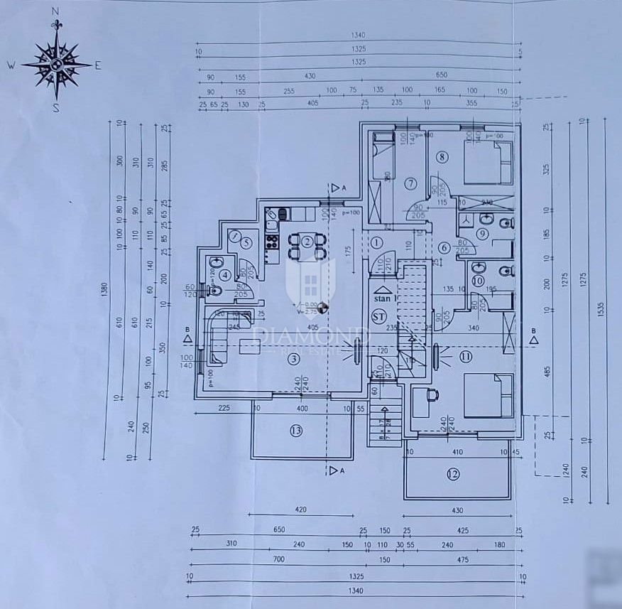 Apartmaj Podmurvice, Rijeka, 114,22m2