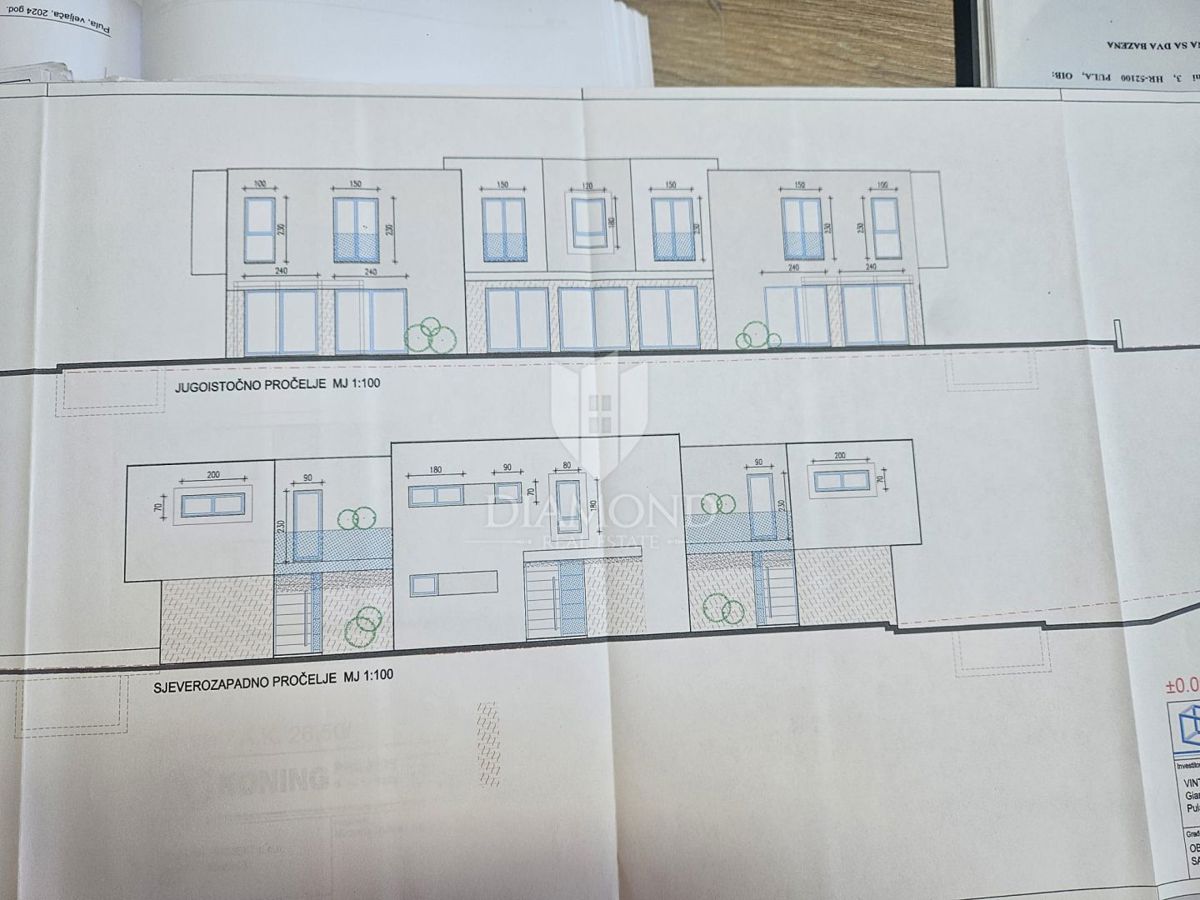 Dvostanovanjsko stanovanje na mirni lokaciji v bližini Pulja