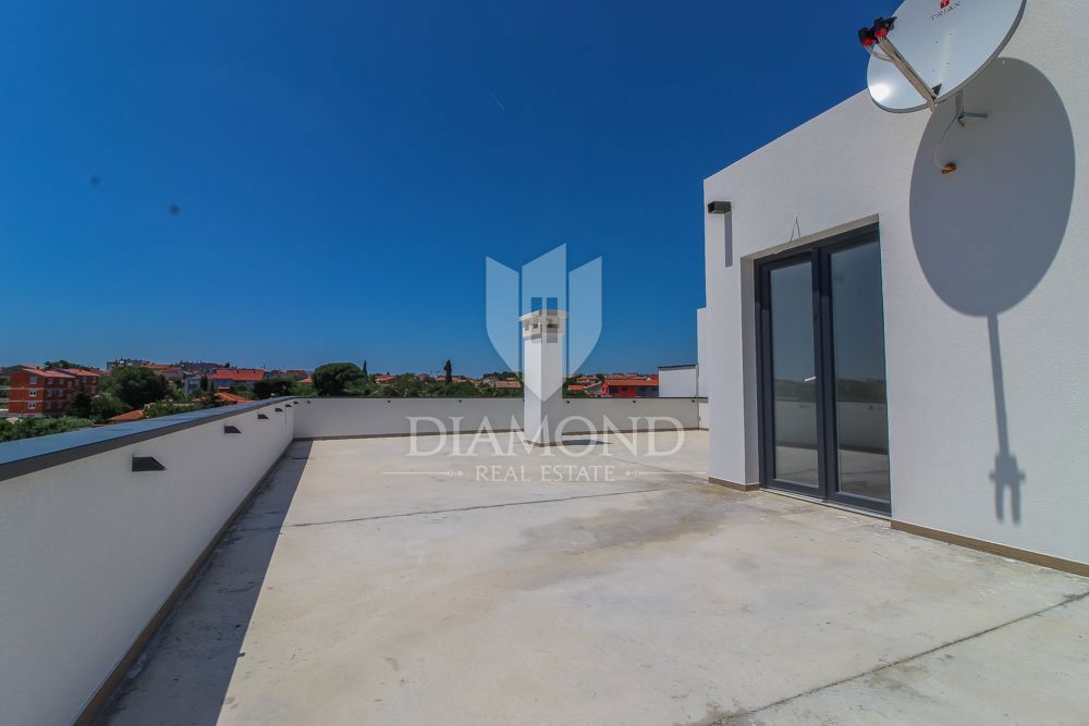 Pula, moderni apartmaji z velikimi terasami