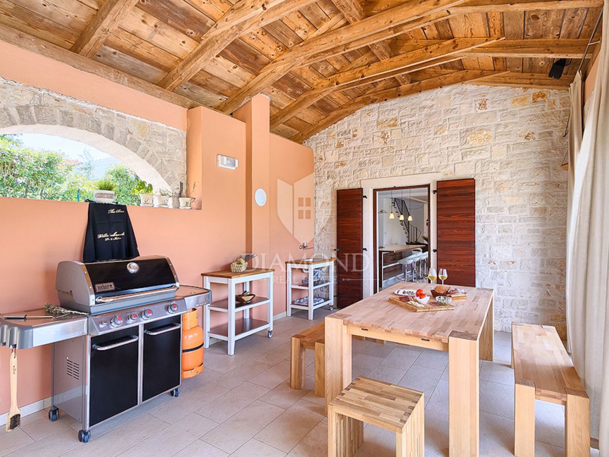 Tinjan, osrednja Istra, Vila z bazenom na lepi lokaciji