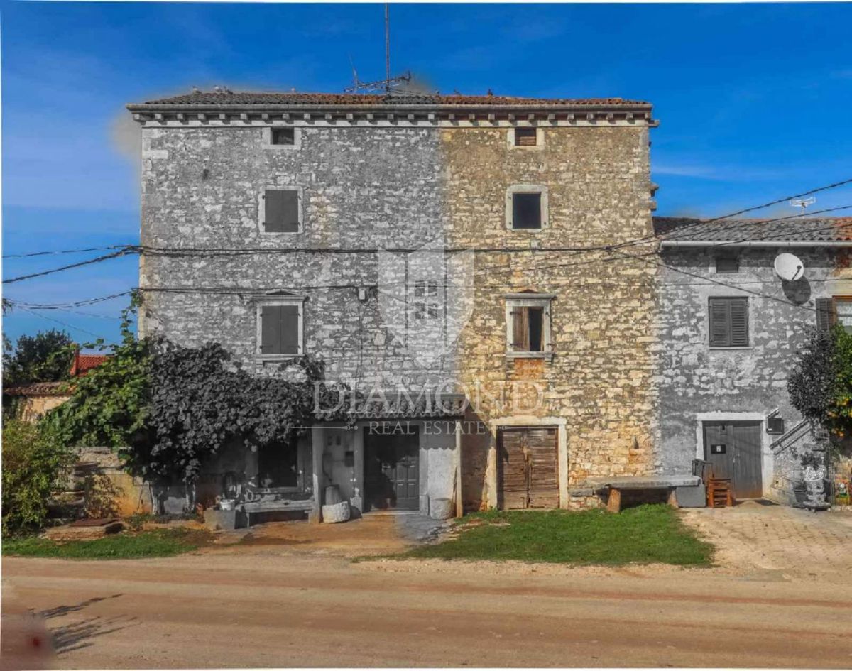 Poreč, okolica, istrska kamnita hiša za popolno prenovo!