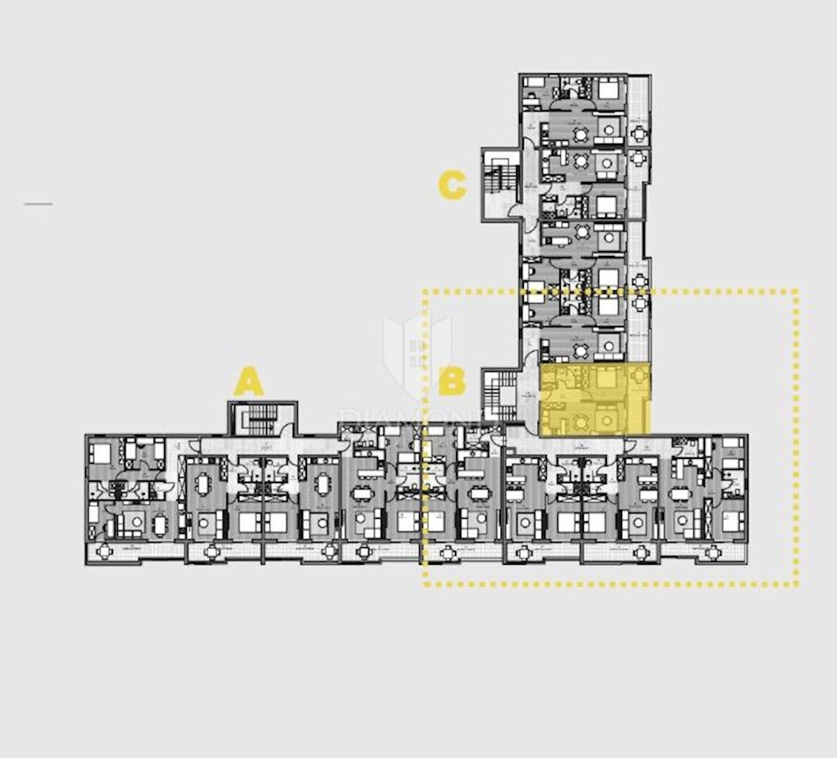 Apartmaj Labin, 50,87m2