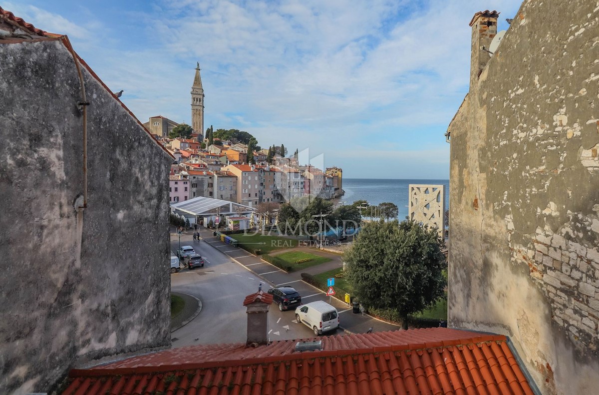 Rovinj, stanovanje s pogledom na morje in promenado