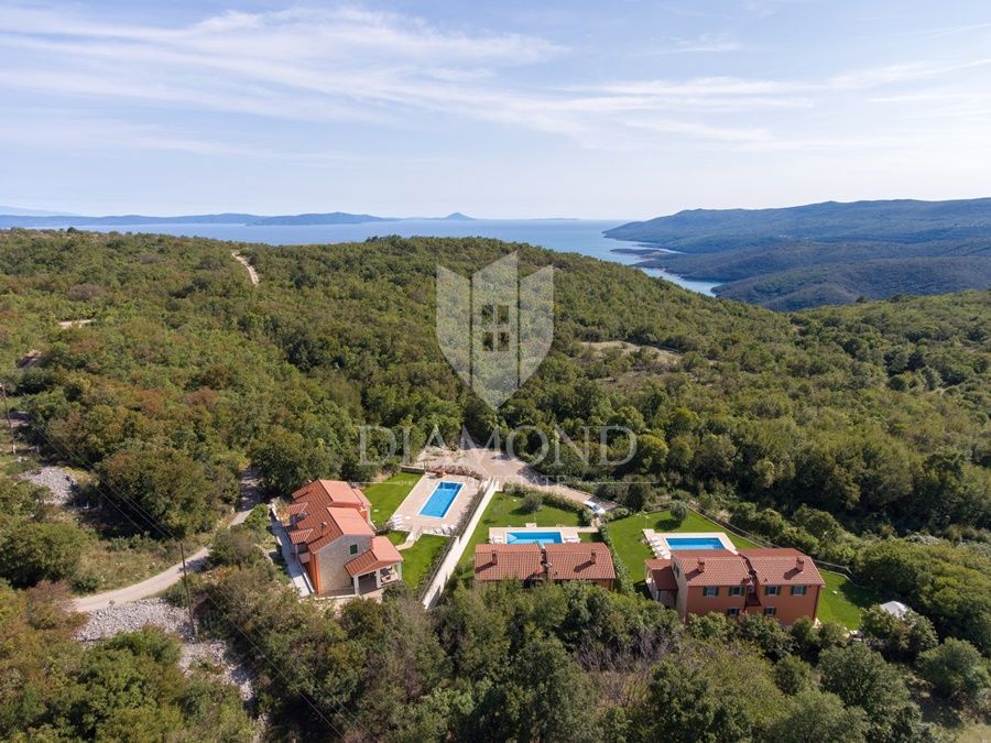 Rabac, Labin, okolica Vila na podeželju z dvema stanovanjskima enotama