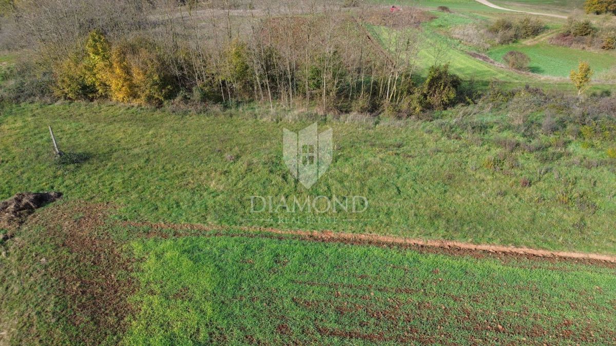 osrednja Istra, zemljišče z gradbenim dovoljenjem