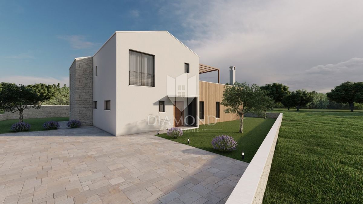 Odlično zemljišče s projektom in gradbenim dovoljenjem