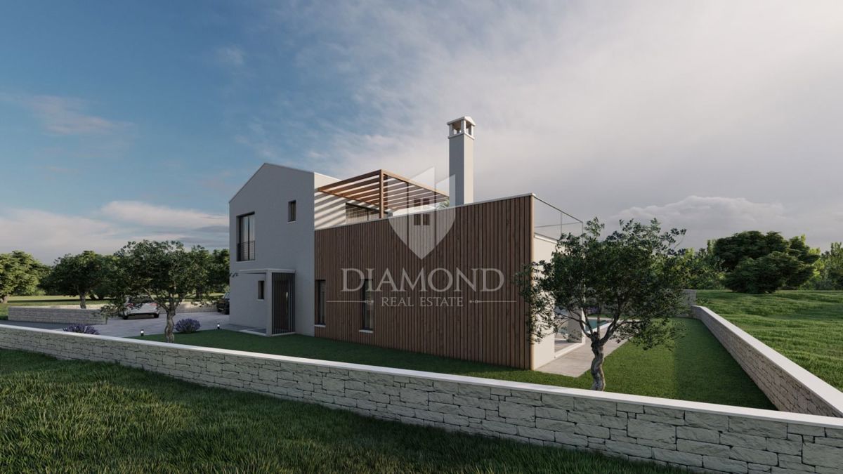 Odlično zemljišče s projektom in gradbenim dovoljenjem