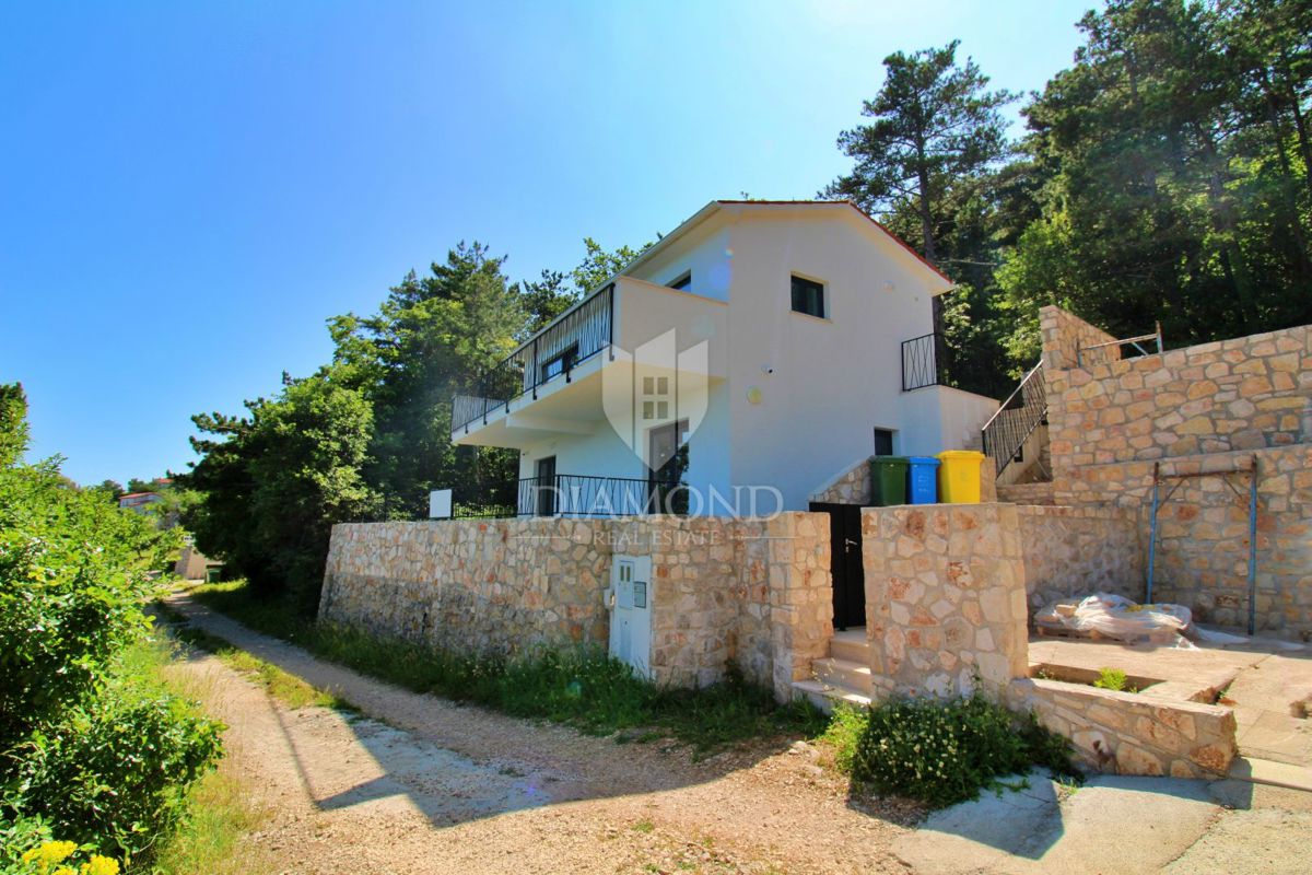 Labin, Rabac, nova hiša s čudovitim pogledom na morje