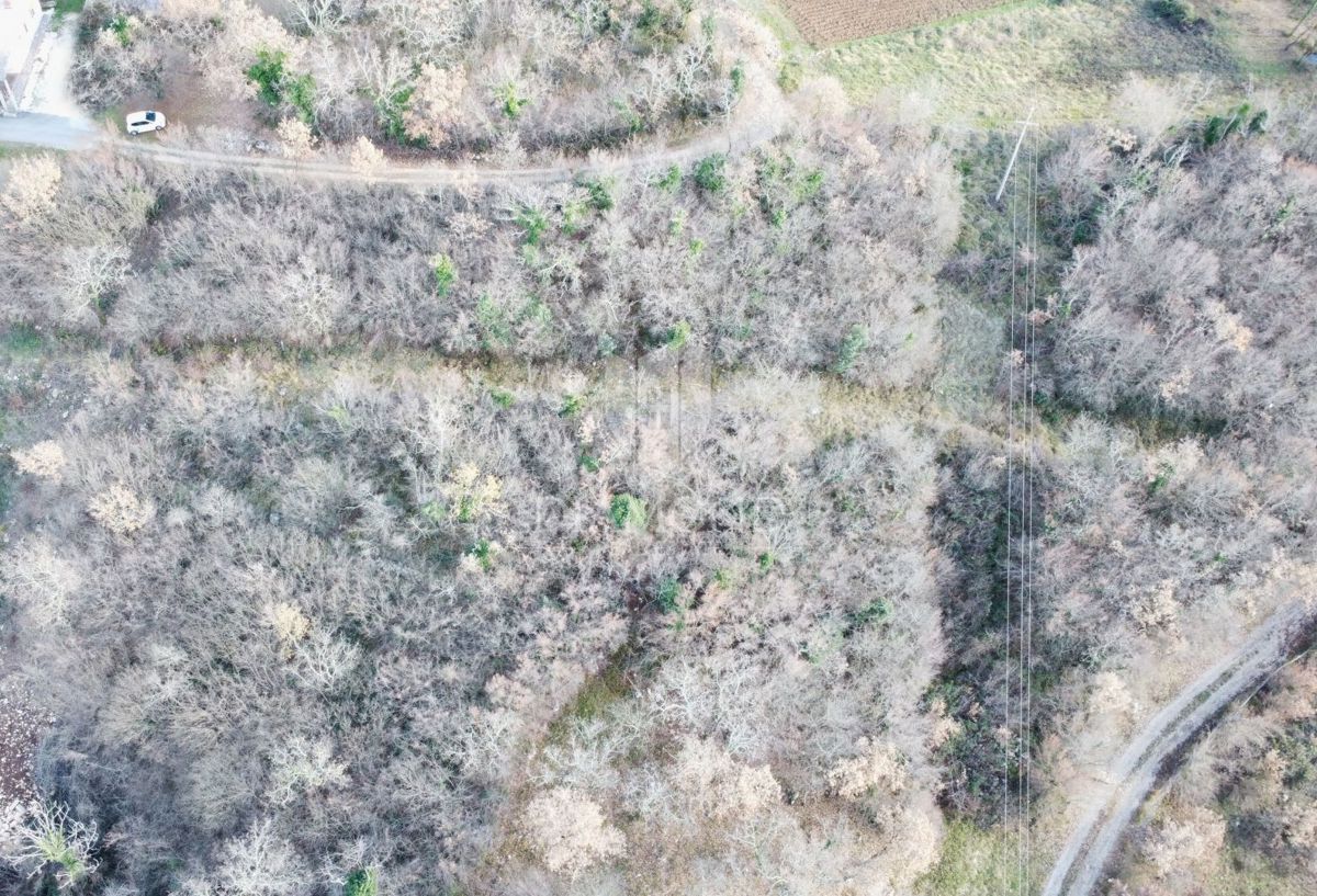 Poreč, okolica, zemljišče s panoramskim pogledom na morje