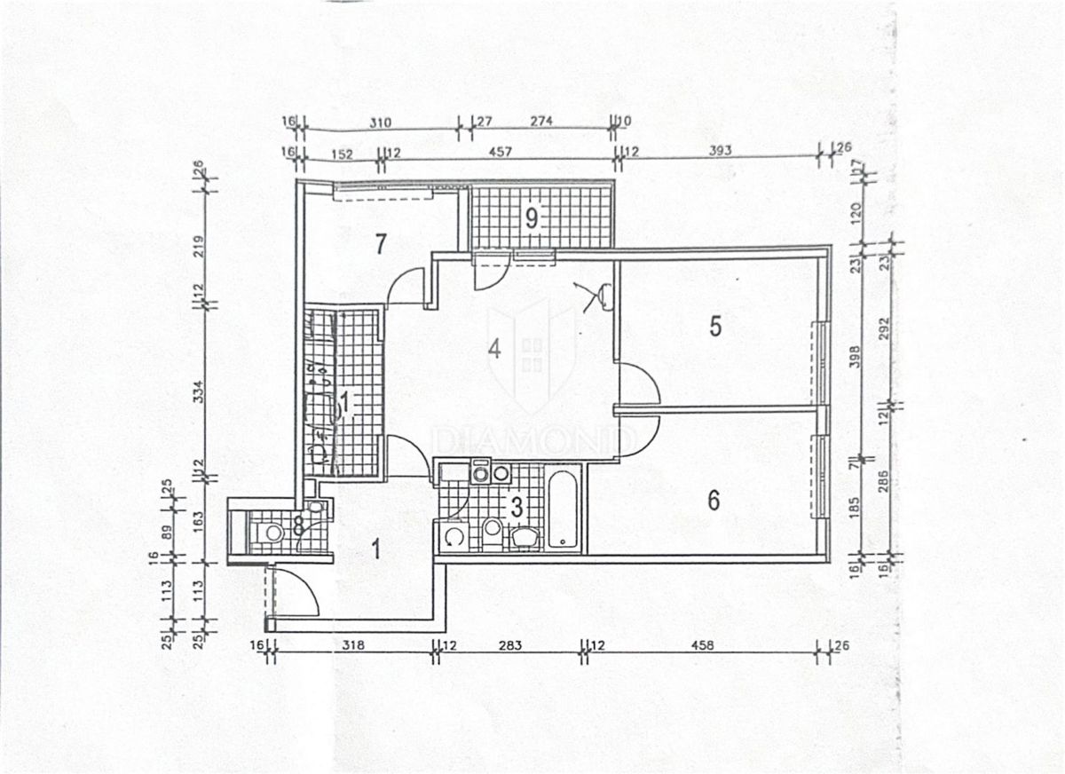 Zagreb, Špansko! Trisobno stanovanje!