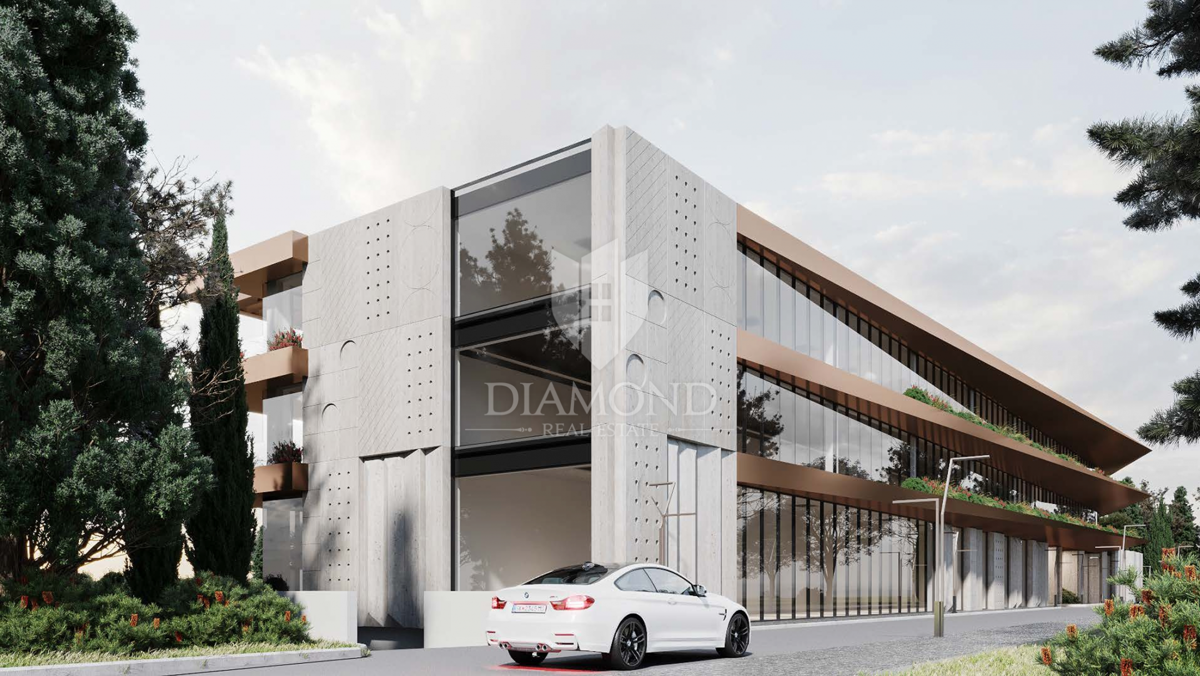 Istra, Poreč - zemljišče z dovoljenjem za hotel, prva vrsta ob morju