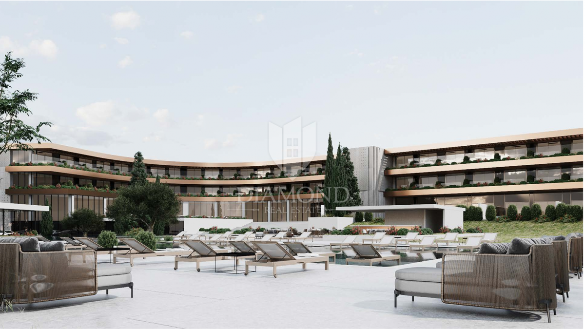 Istra, Poreč - zemljišče z dovoljenjem za hotel, prva vrsta ob morju