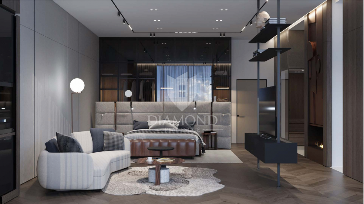 Istra, Poreč - zemljišče z dovoljenjem za hotel, prva vrsta ob morju