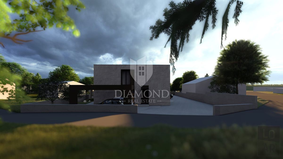 Novigrad, okolica, moderna hiša 175 m2 z bazenom