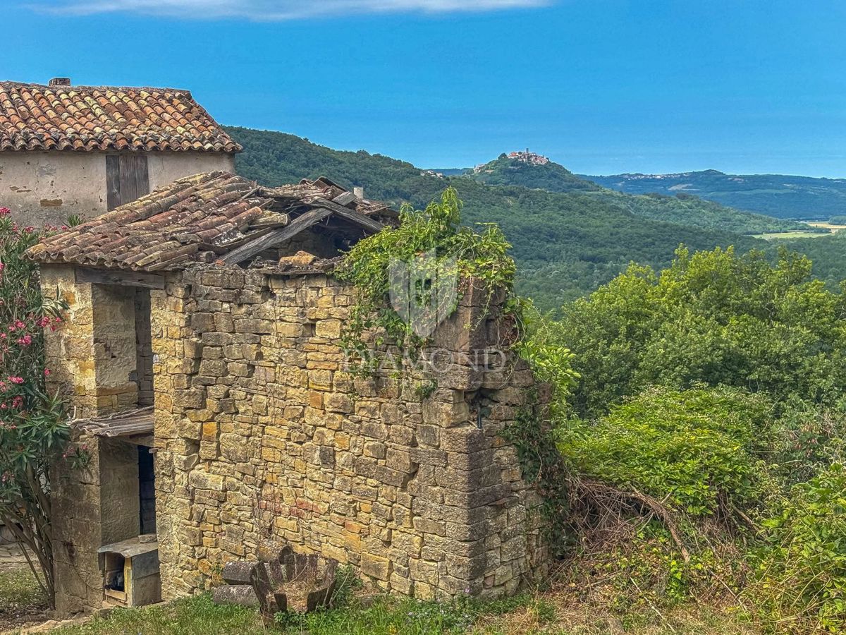 Motovun, okolica - starina z velikim potencialom v srcu Istre