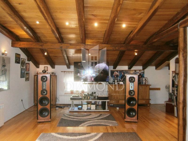 Opatija, okolica, lepa družinska hiša s tremi apartmaji, obdana z naravo