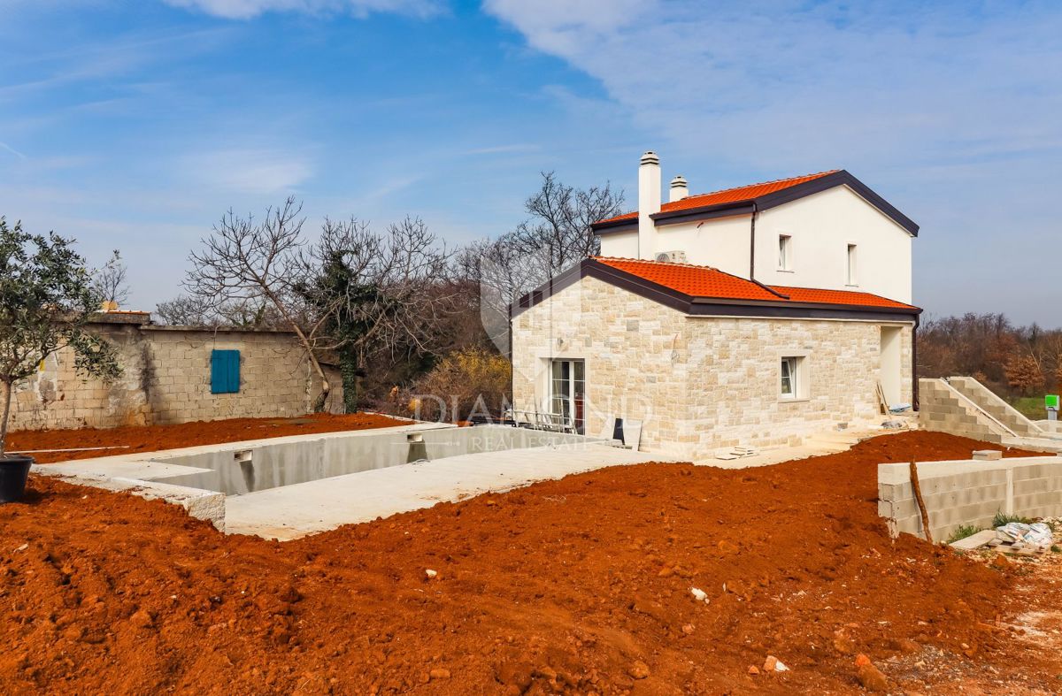 Poreč, okolica, idilična hiša z bazenom