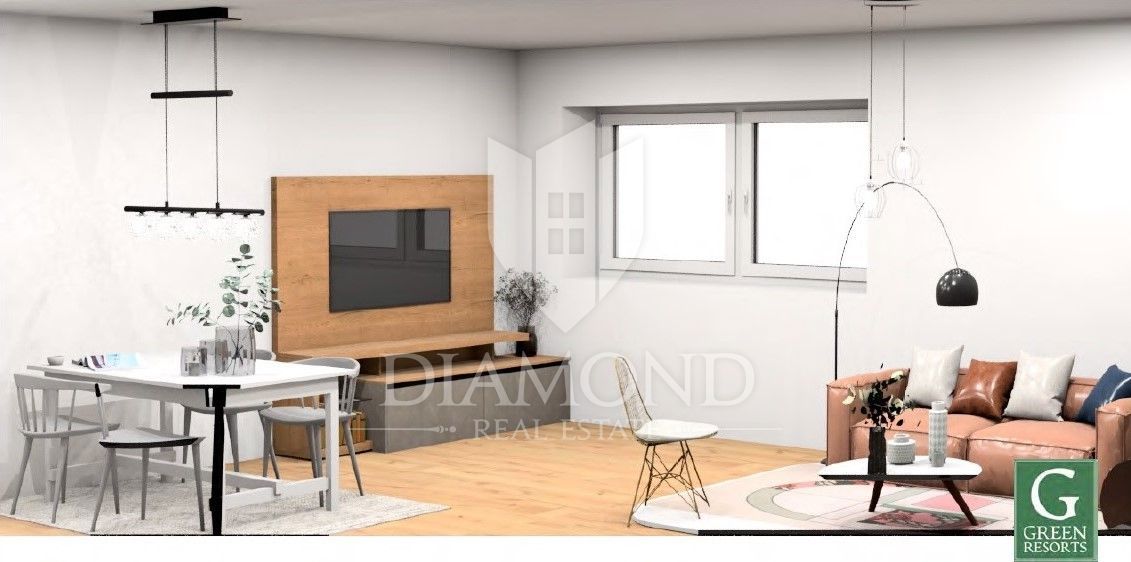 Buje, okolica! Čudovito novo stanovanje z 2 spalnicama!