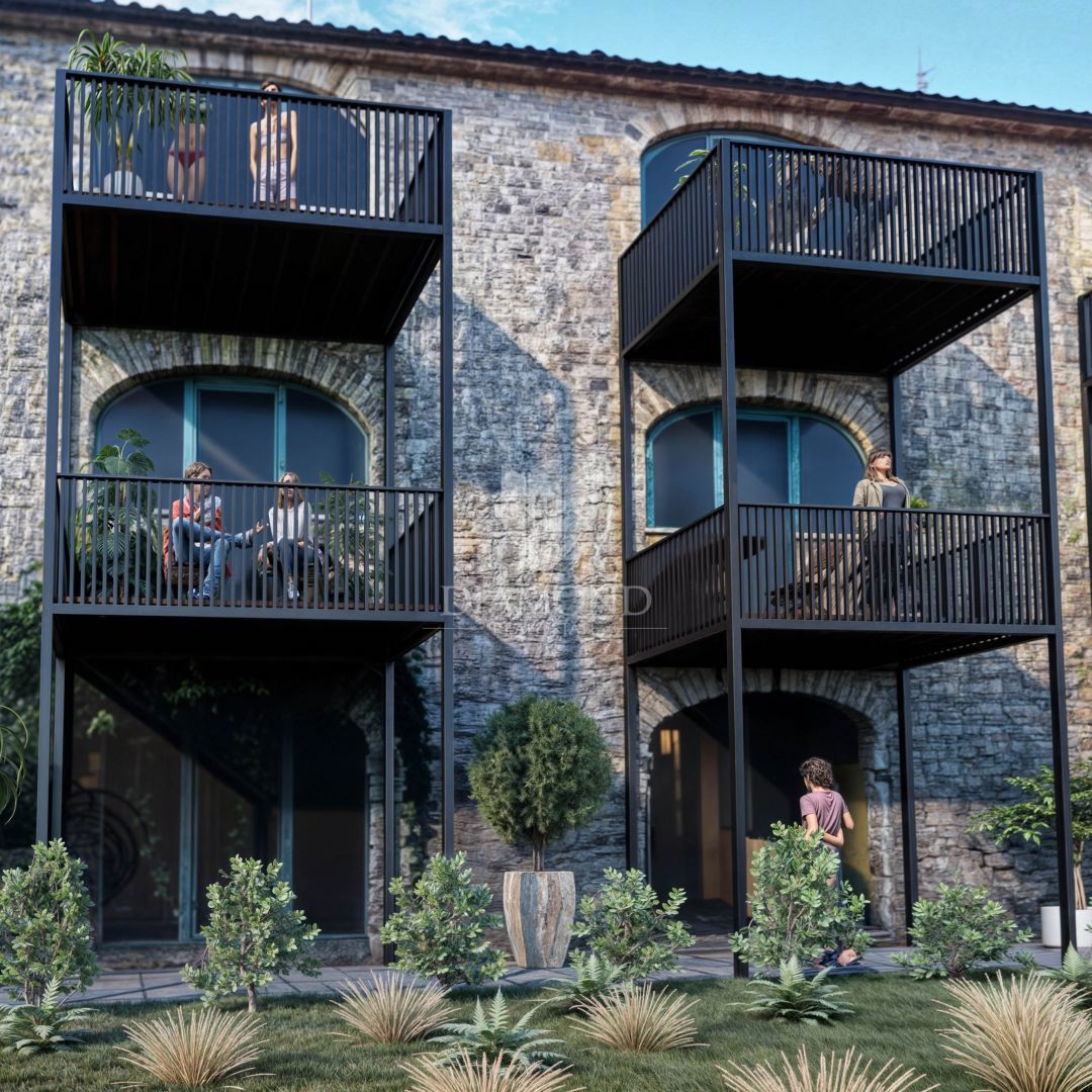 Buje, okolica! Čudovito novo stanovanje z 2 spalnicama!