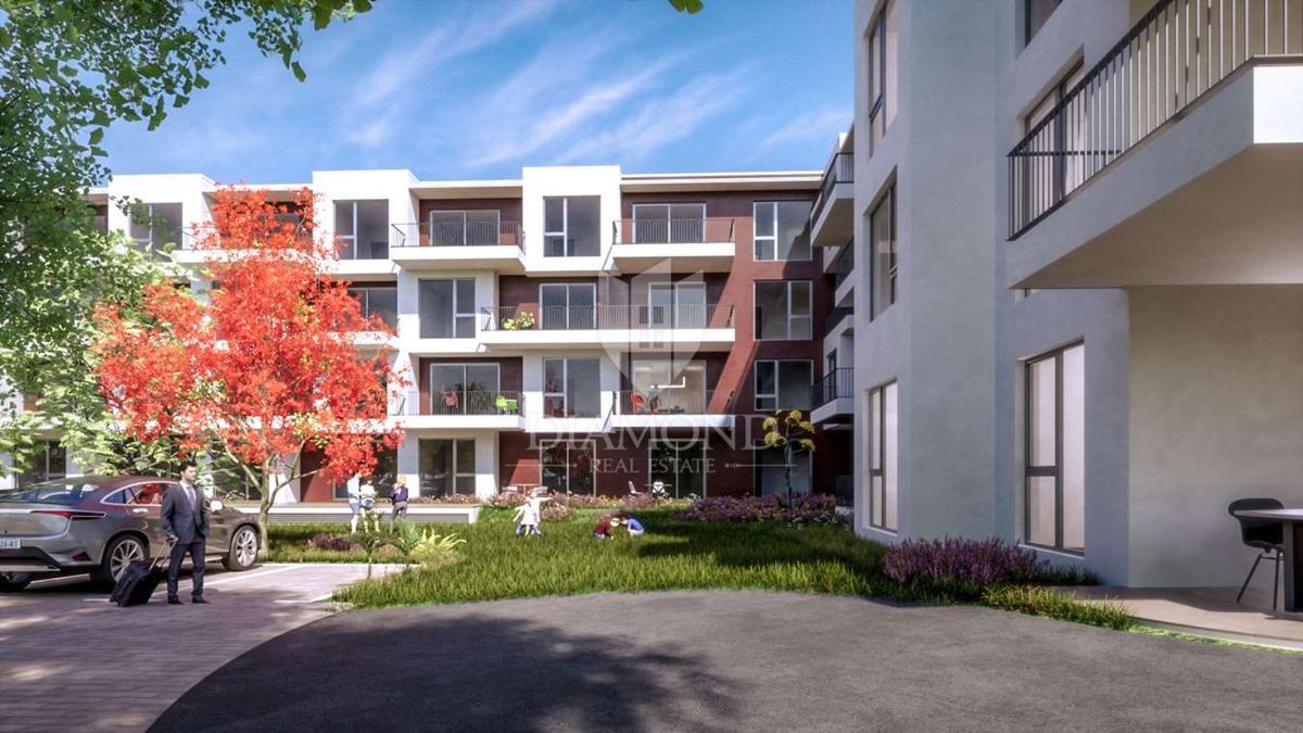 Umag, novogradnja! Moderno stanovanje z dvigalom in garažo!