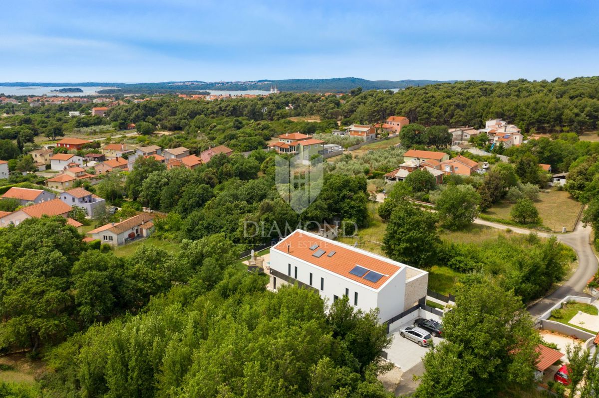 Okolica Medulina - Neverjetna moderna vila z bazenom