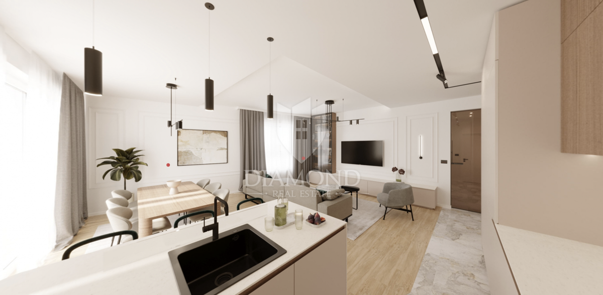 Apartmaj Štinjan, Pula, 118m2